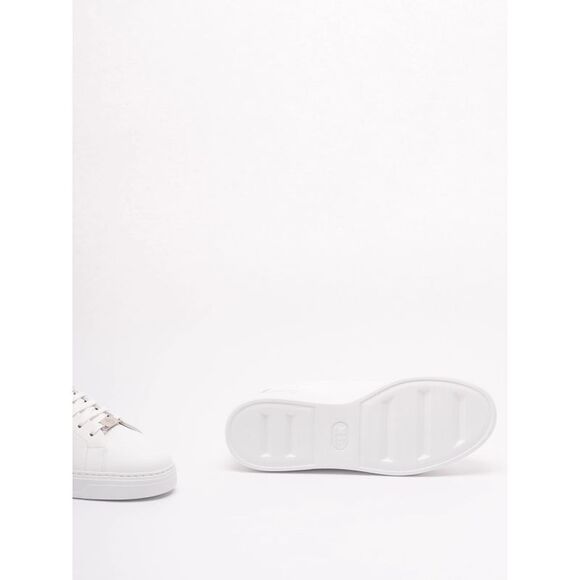 Philipp Plein Men Leather Low-Top Sneaker `Hexagon` - Picture 4 of 5